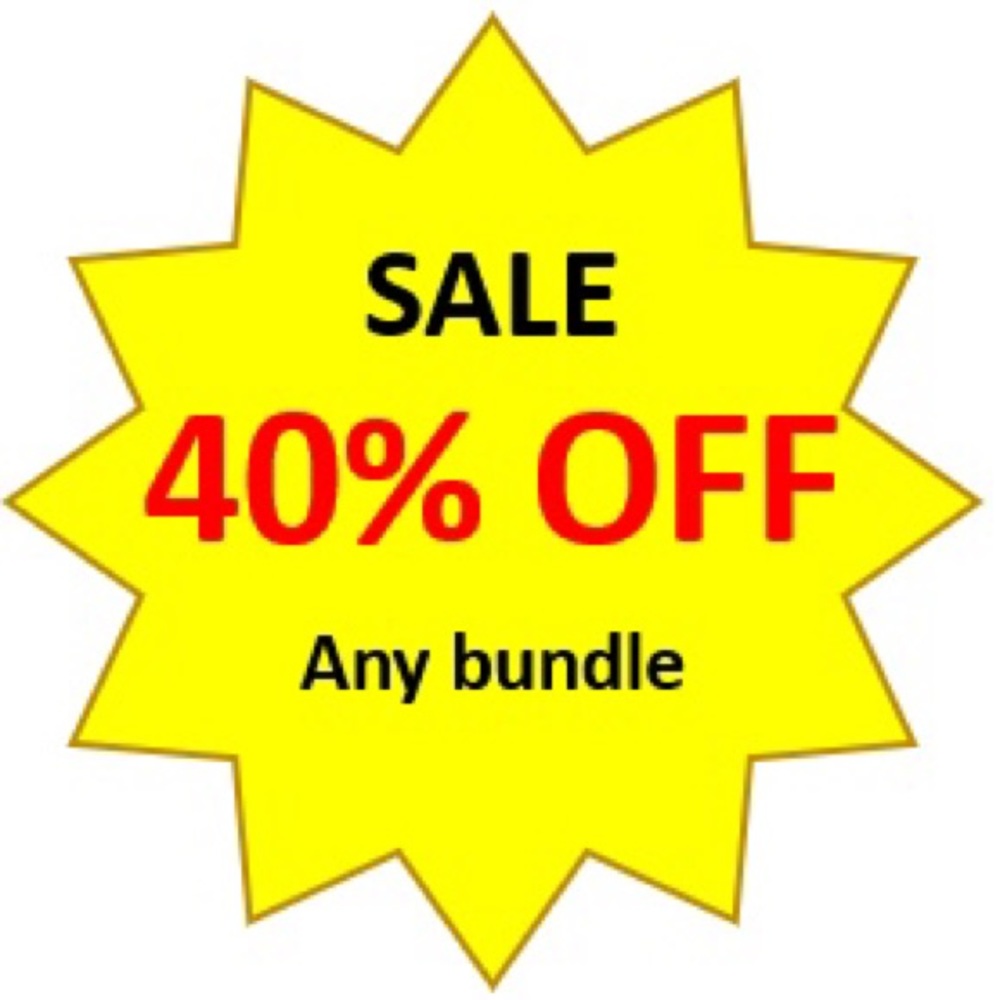 💥40% OFF any bundle 💥